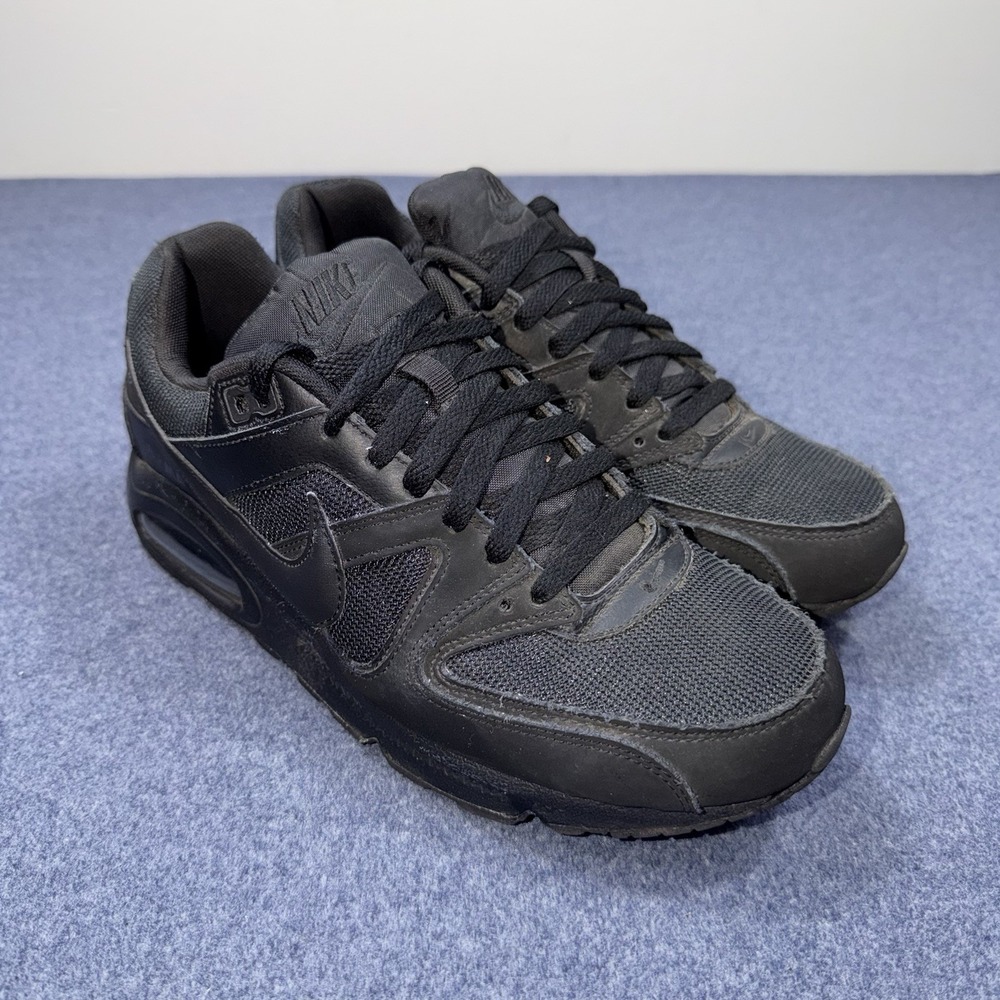Nike Air Max Command Men's Size 9 Tennis Shoe Sneakers Triple Black 629993-020